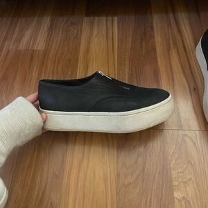 Vince Zip Up Loafers